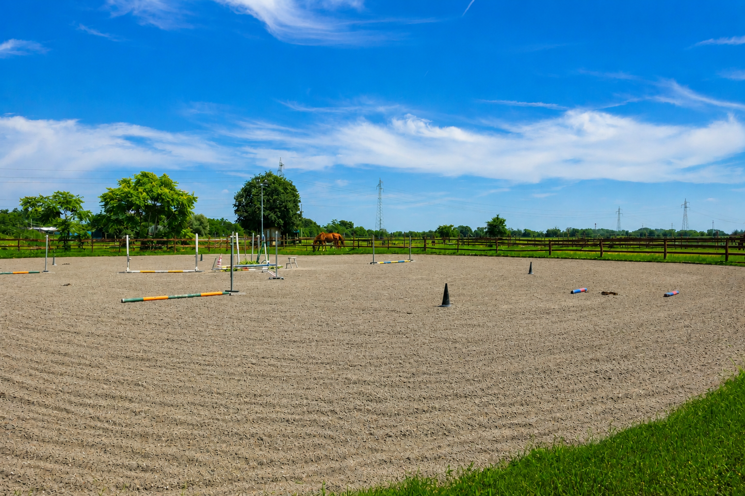 Campo di equitazione Società Ippica del Pestrino